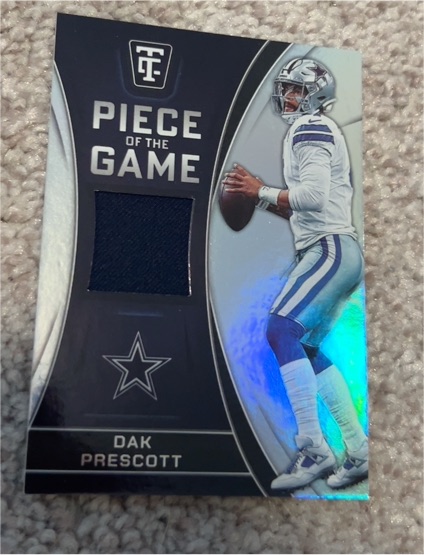2024 Panini Totally Certified Piece Of The Game #POTG-DPR Dak Prescott — front