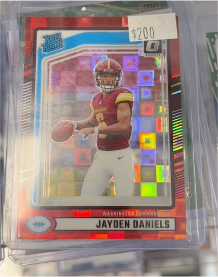 2024 Panini Donruss Optic #389 Jayden Daniels — front