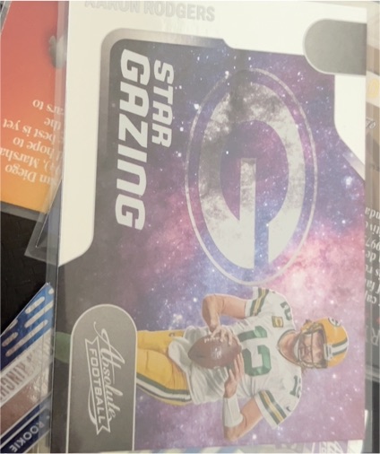 2022 Panini Absolute Star Gazing #SG-7 Aaron Rodgers — front