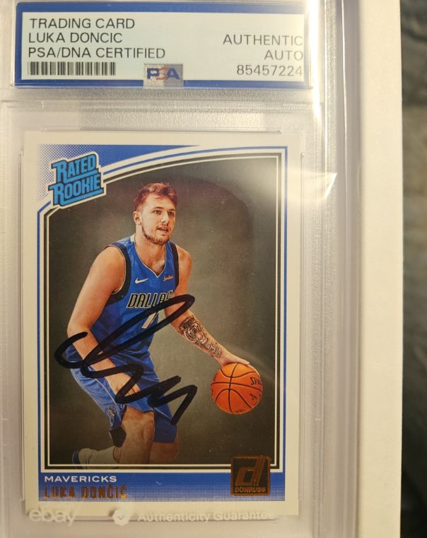 2018 Panini Donruss #177 Luka Doncic Rated Rookie — front