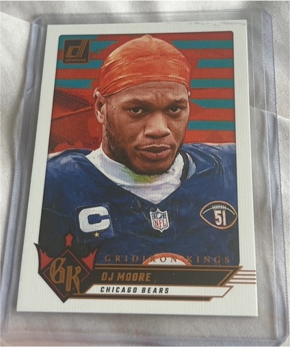 2024 Donruss Gridiron Kings #8 DJ Moore — front