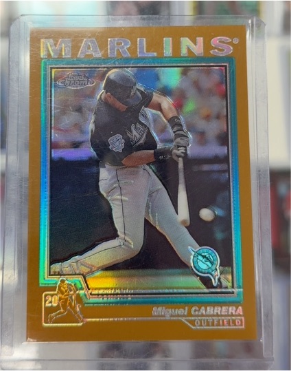 2004 Topps Chrome #20 Miguel Cabrera — front