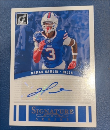 2024 Donruss Signature Series #SSE-DHA Damar Hamlin — front