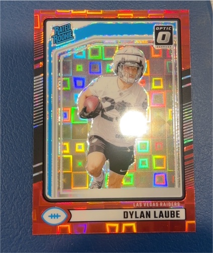 2024 Donruss Optic Preview #372 Dylan Laube — front