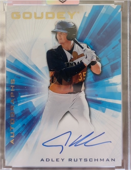 2021 Upper Deck Goodwin Champions Goudey Auto #GA-AR Adley Rutschman — front
