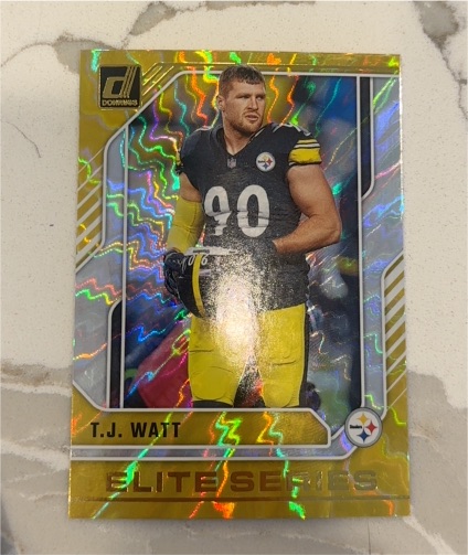 2024 Donruss #27 Elite Series T.J. Watt — front
