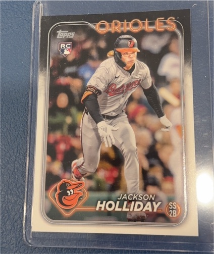 2024 Topps #697 Jackson Holliday — front