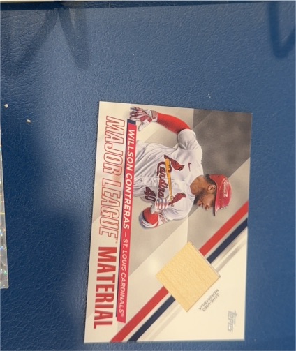 2024 Topps Series 1 Major League Material #MLM-WC Willson Contreras — front