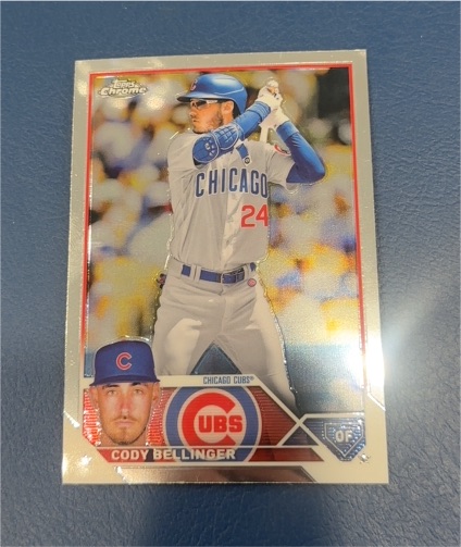 2023 Topps Chrome #21 Cody Bellinger — front