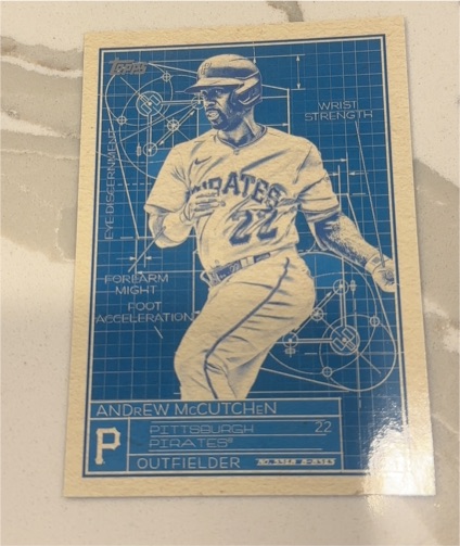 2024 Topps Series 1 #SB-22 Andrew McCutchen — front