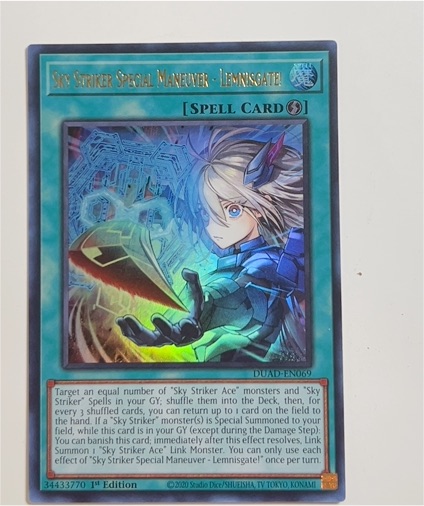 2020 Yu-Gi-Oh! DUAD-EN069 Sky Striker Special Maneuver - Lemnisgate! — front