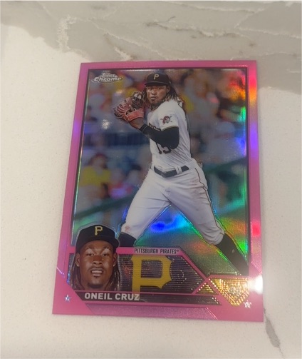 2023 Topps Chrome #15 Oneil Cruz — front