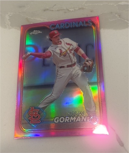 2024 Topps Chrome #97 Nolan Gorman — front