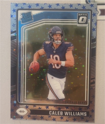 2024 Panini Donruss Optic #201 Caleb Williams Rated Rookie — front