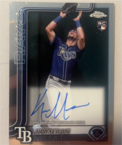 2025 Topps Chrome #RA-KMI Kameron Misner — front