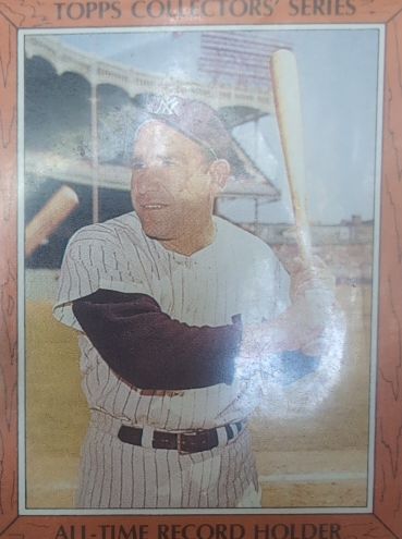 1985 Topps Woolworth All Time Record Holders #4 Yogi Berra — front