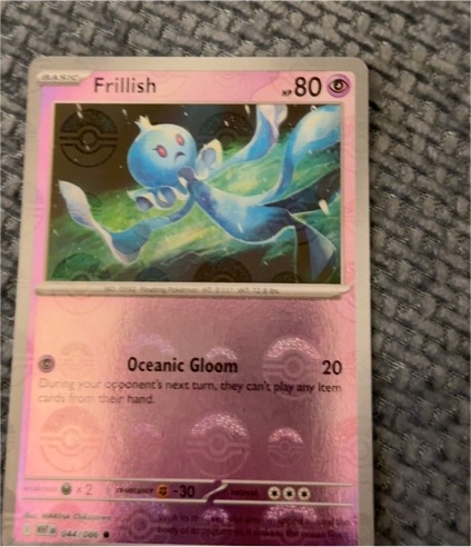 2022 Pokémon SV11 White Flare #044 Frillish — front
