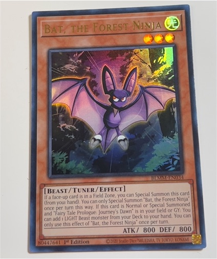 2020 Battles of Legend: Monster Mayhem #BLMM-EN034 Bat, the Forest Ninja — front