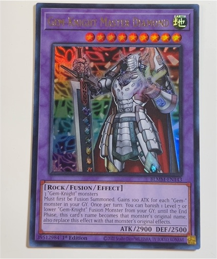 2023 Yu-Gi-Oh! HA07-EN059 Gem-Knight Master Diamond — front