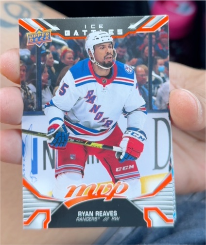 2022-23 Upper Deck MVP Ice Battles #52 Ryan Reaves — front