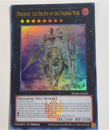 Dingirsu, the Orcust of the Evening Star BLMM-EN090 — front
