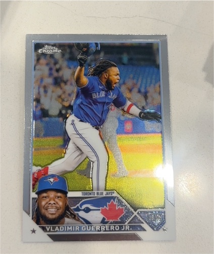 2023 Topps Chrome #50 Vladimir Guerrero Jr. — front