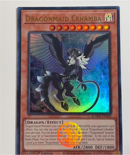 2020 Yu-Gi-Oh! BLMM-EN048 Dragonmaid Cehrmba — front