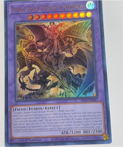 Grapha, Dragon Overlord of Dark World SR13-EN041 — front