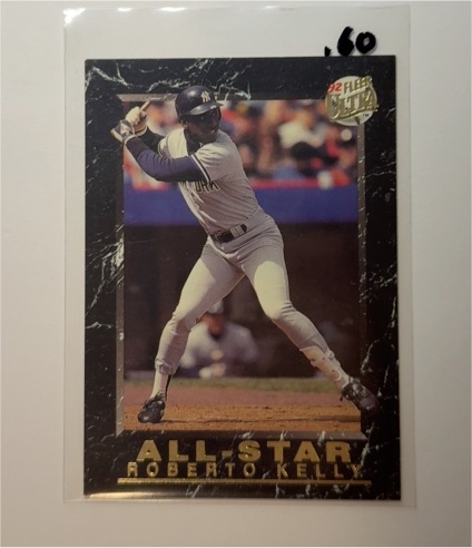 1992 Fleer Ultra #7 Roberto Kelly — front