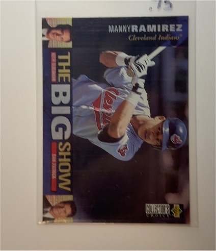 1997 Upper Deck Collector's Choice Manny Ramirez #19 — front