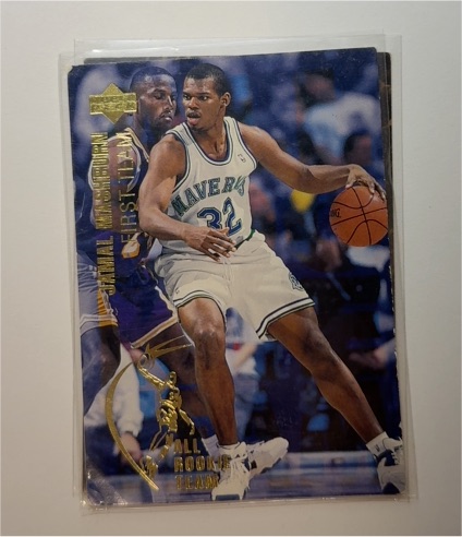 1994 Upper Deck #4 Jamal Mashburn — front
