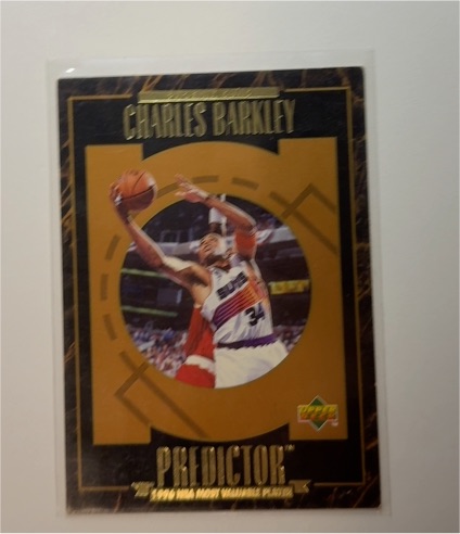 1995-96 Upper Deck #R7 Charles Barkley Predictor MVP — front