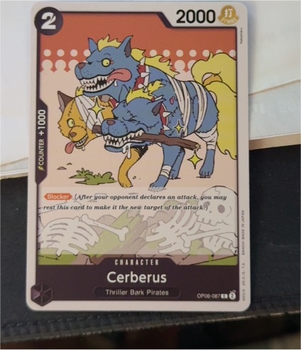 2024 One Piece Card Game OP06-087 Cerberus — front