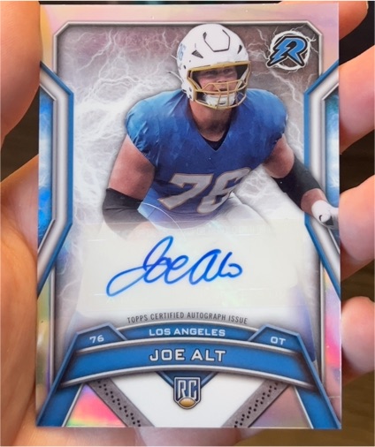 2024 Topps Resurgence #RRS-JA Joe Alt Rookie Signature RC Auto — front