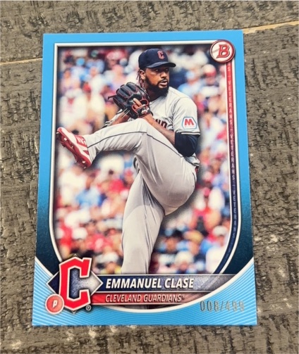 2025 Bowman #15 Emmanuel Clase — front