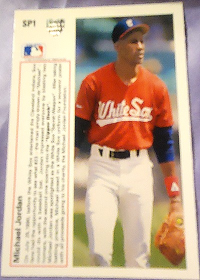 1991 Upper Deck SP #SP1 Michael Jordan — back