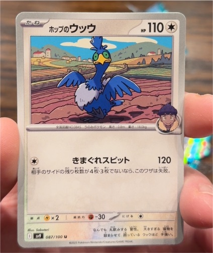2025 Pokémon SV9 #087 Hop's Cramorant — front