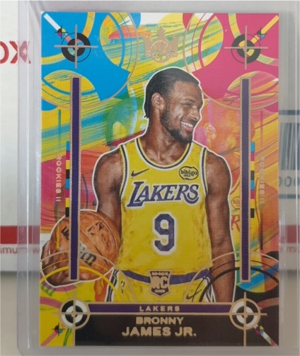 2024-25 Panini Court Kings Rookies II #157 Bronny James Jr. — front
