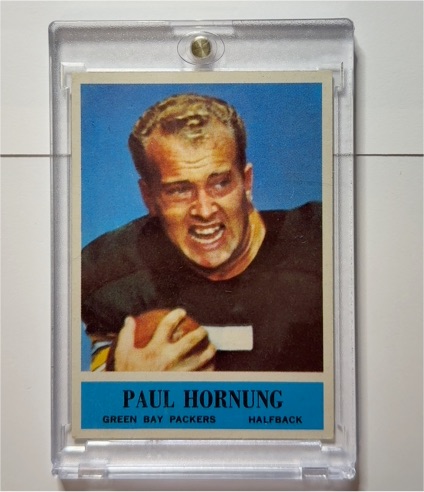 1964 Philadelphia #74 Paul Hornung — front