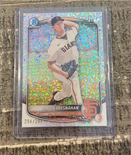 2025 Bowman Chrome #BCP-53 Jacob Bresnahan — front