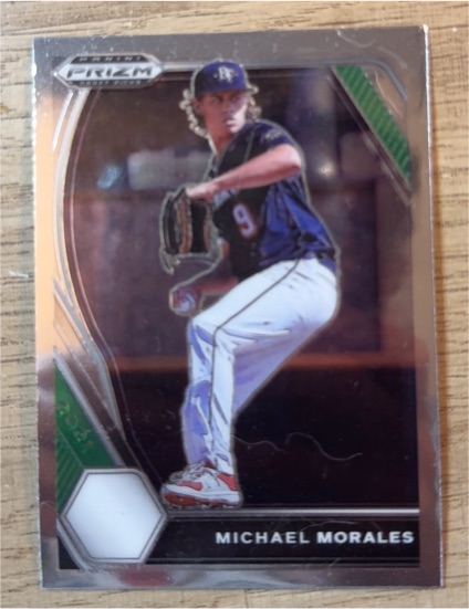 2021 Panini Prizm Draft Picks #PDP83 Michael Morales — front