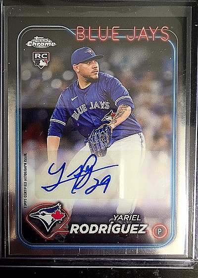 2024 Topps Chrome Update #AC-YR Yariel Rodríguez — front