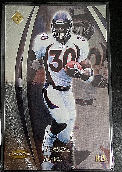 1998 Collector's Edge Masters #5 Terrell Davis — front