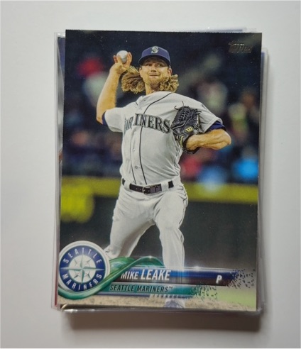 2018 Topps Series 1 #163 Mike Leake — front
