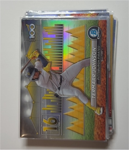 2024 Bowman Chrome Top 100 #16 Termarr Johnson — front