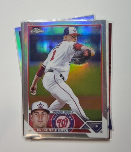 2023 Topps Chrome #216 MacKenzie Gore — front