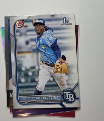 2022 Bowman #BP-99 Alejandro Pie — front