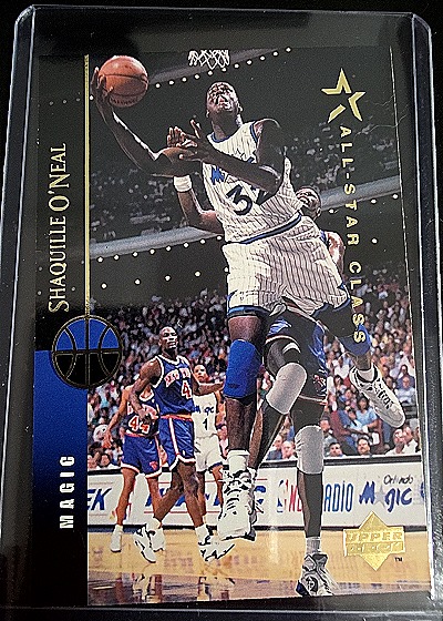 1994-95 Upper Deck #100 Shaquille O'Neal Orlando Magic All-Star Class — front