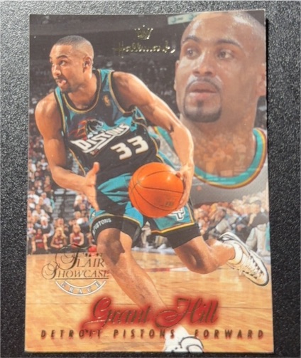 1996-97 Flair Showcase #19 Grant Hill — front