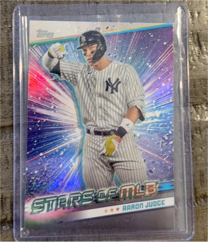 2024 Topps Series 1 Stars of MLB #SMLB-13 Aaron Judge — front